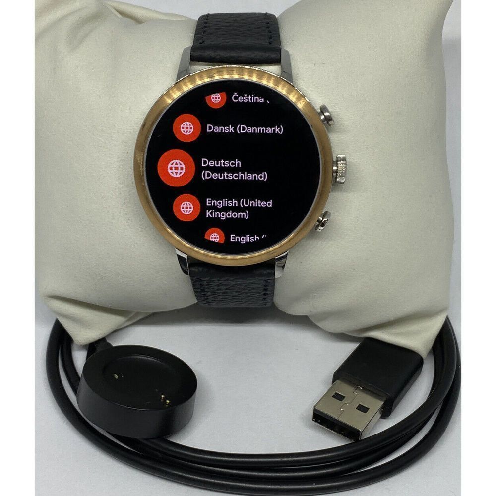 Fossil Gen 4 Authentic Digital Dial Smart Watch Custom Band FTW6016 DC512
